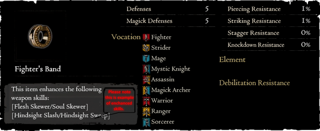 Jewerly Fighter's Band