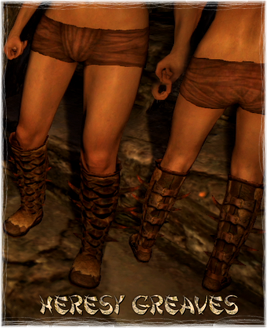 Armour Legs Heresy Greaves