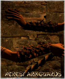 Armour Arms Heresy Armguards
