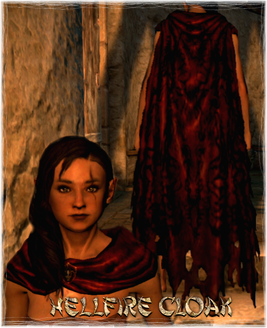 Armour Cloak Hellfire Cloak