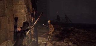 Нацеливание Могучей Натяжки на Скелеты в Эверфолл...