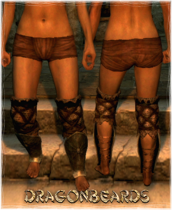 Armour Legs Dragonbeards