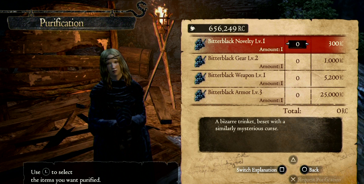 Bitterblack Gear Lv.3, Dragon's Dogma Wiki