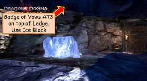 Frigor block method to reach the top of the block.