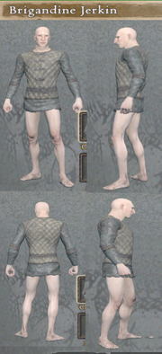 Brigandine jerkin details