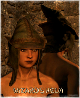 Armour Head Wizard's Helm