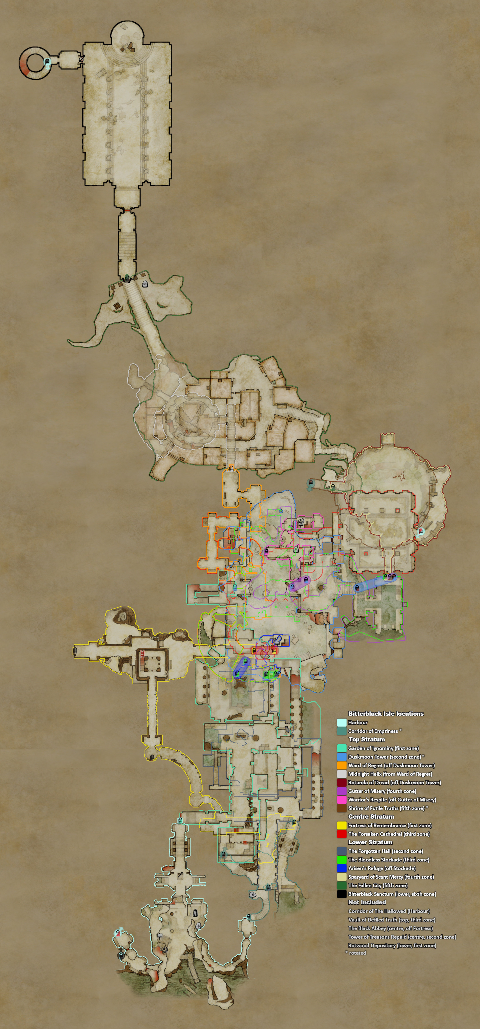 User Blog Vometia Mapping Bitterblack Isle Dragon S Dogma Wiki Fandom