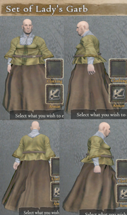 Lady's Garb pawn pallet turn around