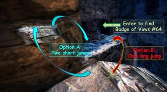 Fig. 3: Cross over to a platform with a doorway