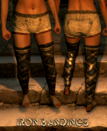 Armour Legs Iron Bandings