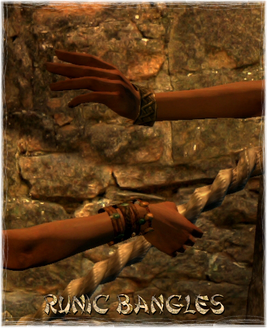 Armour Arms Runic Bangles