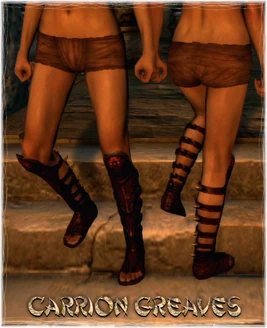Armour Legs Carrion Greaves