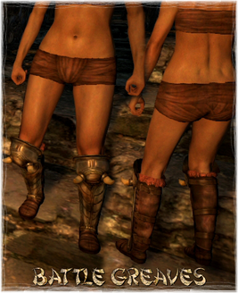 Armour Legs Battle Greaves