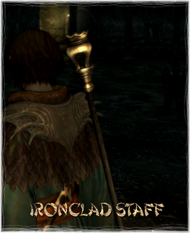 Weapon Staves Ironclad Staff