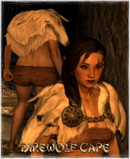 Accoutrements Direwolf Cape