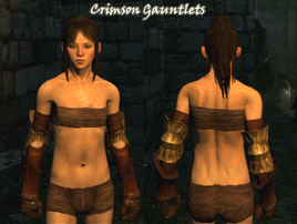 Dd crimson gauntlets