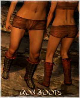 Armour Legs Iron Boots