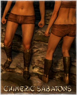 Armour Legs Chimeric Sabatons