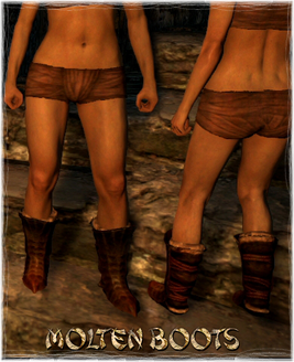 Armour Legs Molten Boots