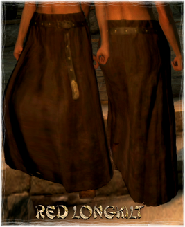 Armour Legs Red Longkilt