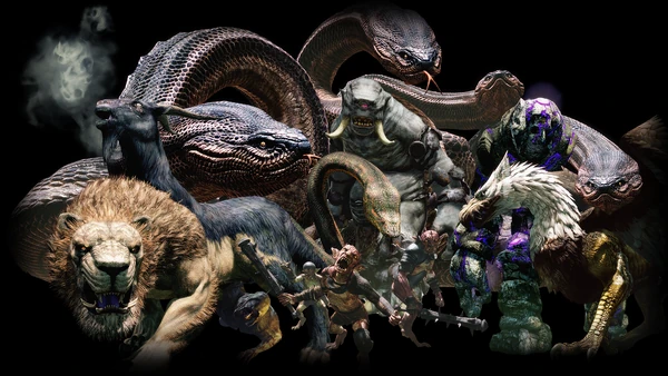 Los monstruos de Dragon's Dogma