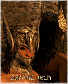 Armour Head Gryphic Helm