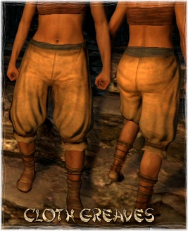 Armour Legs Cloth Greaves