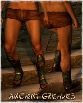 Armour Legs Ancient Greaves