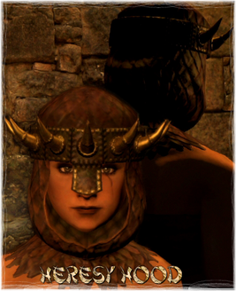 Armour Head Heresy Hood