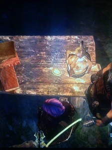 Badge of Vows 45 on Table