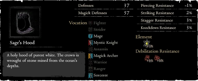 Dragonforged Sage's Hood