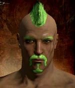 Bright Green Hair Dye