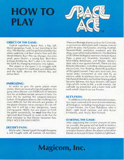 Space Ace (game) | Dragon's Lair Wiki | Fandom
