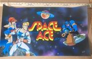 Conversion Header for Dragon's Lair II cabinet