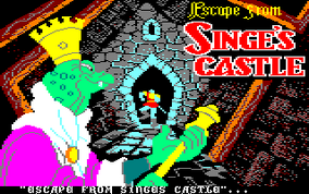 MacSystem6/7　3.5インチソフト　Dragons Lair： Escape from Singes Castle[北米版] Dragon's Lair: Escape from Singe's Castle (1990) - MobyGames