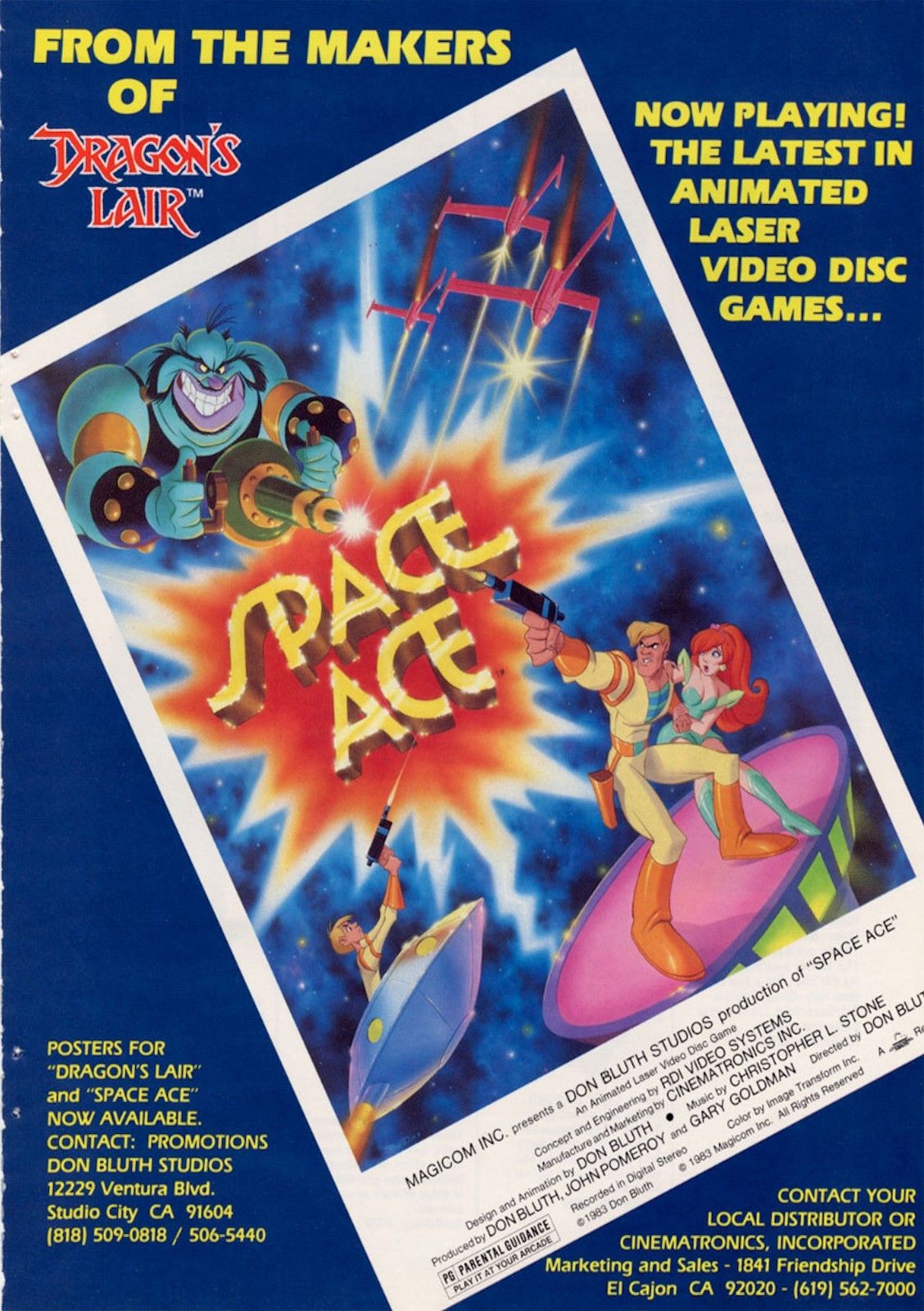 DRAGON'S LAIR SPACE ACE アーケードゲーム パンフレット latest?cb=20190303044757
