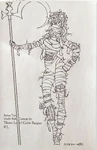 Conceptual Art for AnJon action figure