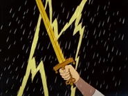 Havenwood Sword fortified by lightning