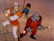 Pugil Sticks with Dirk & Puck