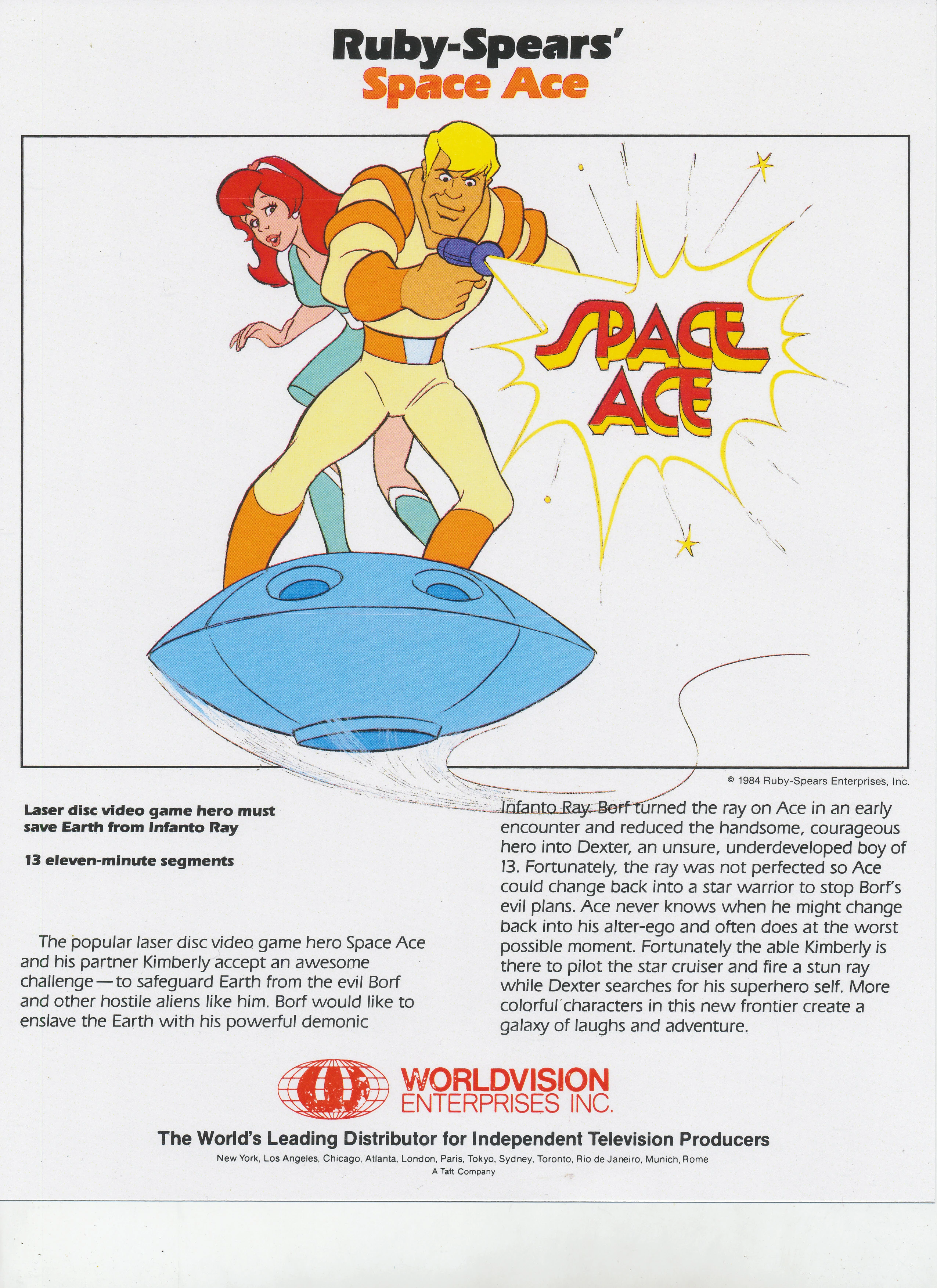 Space Ace (TV series) | Dragon's Lair Wiki | Fandom