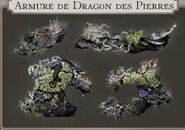 Armure du dragon des pierres