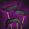 Item Stick-on Moustache