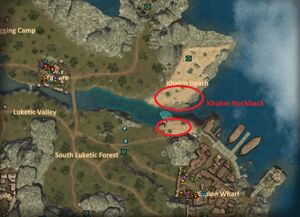 Khalon Rockback location