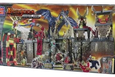 Mega Bloks Dragons - Set Dragonstone Battlefield, Costruzioni Per Bambini Dai 5 Ai 12 Anni