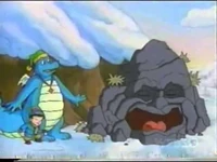 Snowy dragons