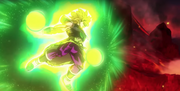 Broly Using Double Kikōha