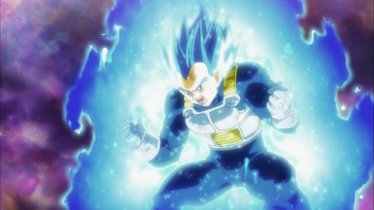 Dragon Ball Super Goku and Vegeta Super Sayajin blue