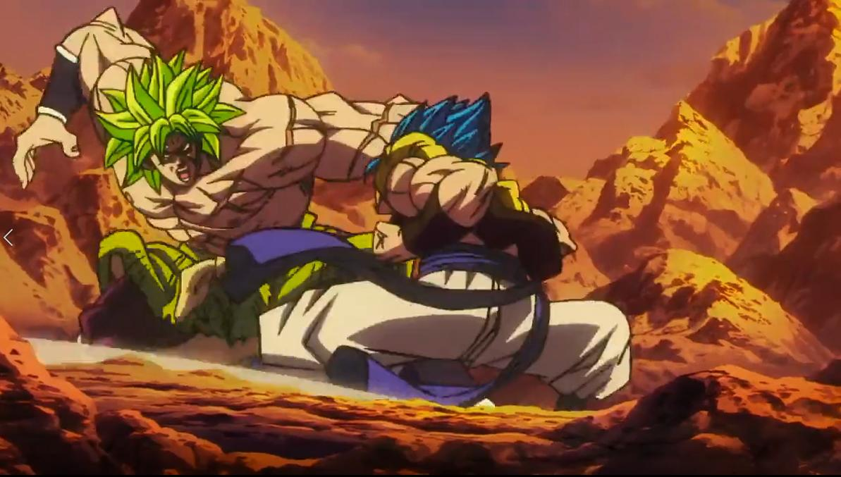 Did Gogeta even need to use SSJ Blue to beat Broly? Would SSJ God