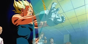 Vegeta Barrier Wall Movie
