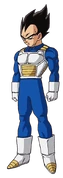 Vegeta in the Androids and Cell Arc and in God and God.